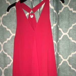 🆑Red Flowing Tank Top